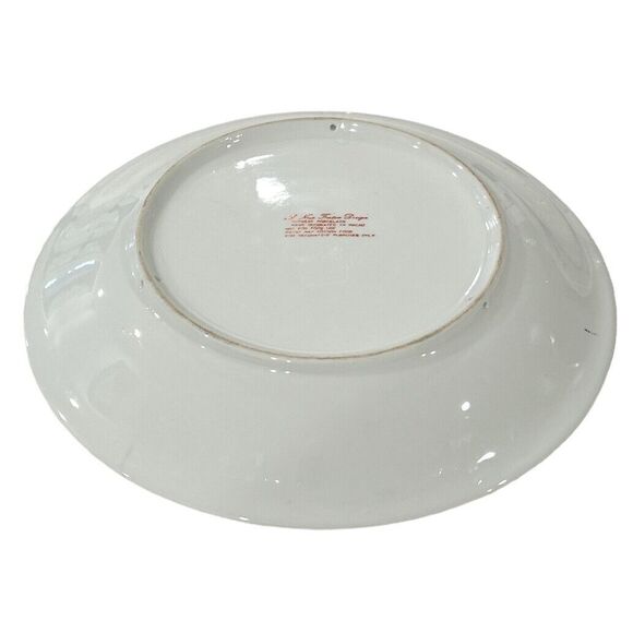 Vintage Nora Fenton Design Hand Painted Chinese Porcelain Wall Plate - Picture 6 of 7